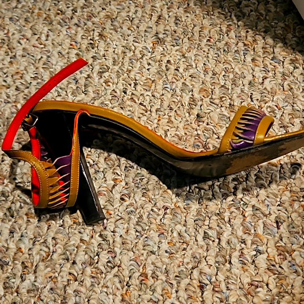 Ankle strap heels